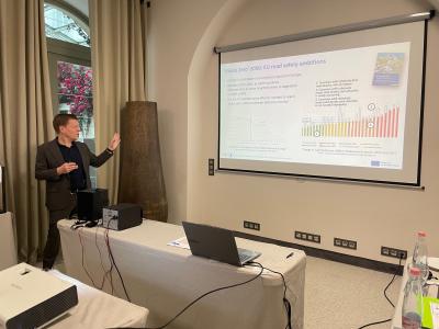 Photos that illustrate our SUMP trainings in Hungary