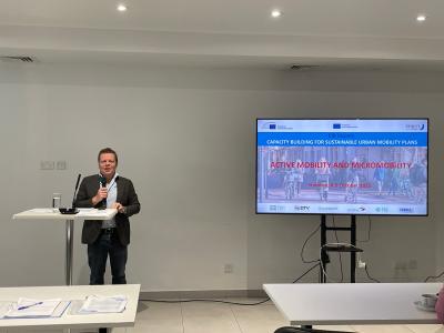 Held on 08-09 of October 2025, the Sustainable Urban Mobility Plan (SUMP) training in Hamrun, Malta, was a capacity building event for 38 committed urban transport specialists. The event was the second event in Phase II of the SUMP training events; all events are run by the EIB on behalf of DG MOVE.