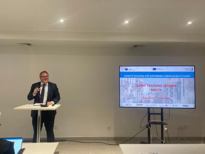 Held on 08-09 of October 2025, the Sustainable Urban Mobility Plan (SUMP) training in Hamrun, Malta, was a capacity building event for 38 committed urban transport specialists. The event was the second event in Phase II of the SUMP training events; all events are run by the EIB on behalf of DG MOVE.