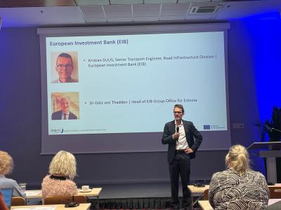 Held on 09-10 of December 2025, the Sustainable Urban Mobility Plan (SUMP) training in Tallinn, Estonia, was a capacity building event for about 25 committed urban transport specialists. The event was the fifth event in Phase II of the SUMP training events; all events are run by the EIB on behalf of DG MOVE.