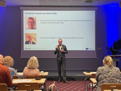 Held on 09-10 of December 2025, the Sustainable Urban Mobility Plan (SUMP) training in Tallinn, Estonia, was a capacity building event for about 25 committed urban transport specialists. The event was the fifth event in Phase II of the SUMP training events; all events are run by the EIB on behalf of DG MOVE.