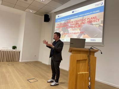 Capacity building activity organised by EIB Advisory through its JASPERS mandate on Sustainable Urban Mobility Plans in Slovenia.