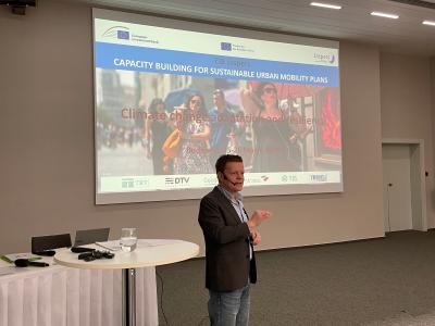 Held on 25-26 of January 2026, the Sustainable Urban Mobility Plan (SUMP) training in Bratislava, Slovakia, was a unique capacity building opportunity for 32 committed urban transport specialists.
The event included a total of 9 training modules (3 core and 6 electives) on SUMP-related topics that provided a detailed overview of the challenges and best practices in establishing SUMPs.