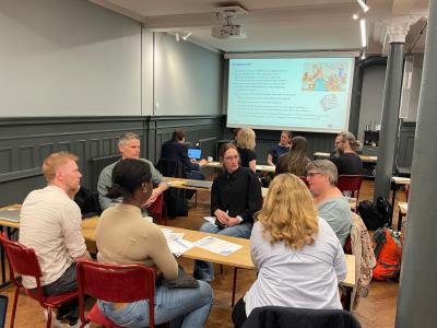 Held on 05-06 May 2026, the Sustainable Urban Mobility Plan (SUMP) training in Stockholm, Sweden, was a unique capacity building opportunity for 35 committed urban transport specialists.
The event included a total of 9 training modules (3 core and 6 electives) on SUMP-related topics that provided a detailed overview of the challenges and best practices in establishing SUMPs.
The training began with introductions by Mr Henrik Zetterquist (Trafikverket) and Mr Mark Finer followed by a tour de table.