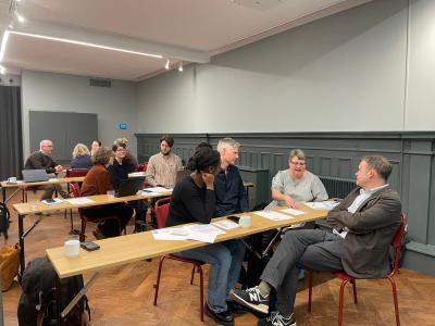 Held on 05-06 May 2026, the Sustainable Urban Mobility Plan (SUMP) training in Stockholm, Sweden, was a unique capacity building opportunity for 35 committed urban transport specialists.
The event included a total of 9 training modules (3 core and 6 electives) on SUMP-related topics that provided a detailed overview of the challenges and best practices in establishing SUMPs.
The training began with introductions by Mr Henrik Zetterquist (Trafikverket) and Mr Mark Finer followed by a tour de table.