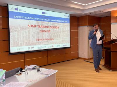 Held on 07-08 of April 2025, the Sustainable Urban Mobility Plan (SUMP) training in Zagreb, Croatia, was a unique capacity building opportunity for 33 committed urban transport specialists.