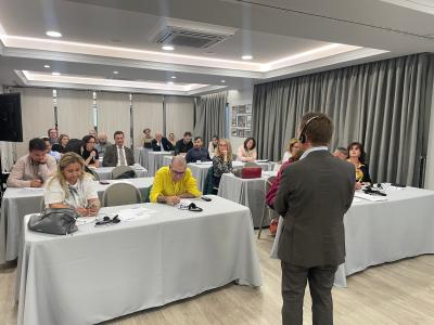 Photos to illustrate the photos of a SUMP training held in Greece