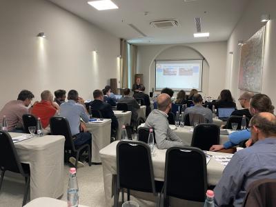 Photos that illustrate our SUMP trainings in Hungary