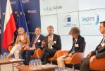 The European Investment Bank (EIB), the European Commission (EC), and national stakeholders gathered in Warsaw for a two-day special event co-hosted by the Polish Ministry of Development Funds and Regional Policy, marking the 20 years celebration of JASPERS.
The event brought together over 90 participants to reflect on JASPERS’ achievements and explore how advisory services can continue to support EU priorities in a changing world.
